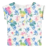 Roxy African Sunset SS Shirt Meisjes, Wit -Sport- En Outdoorkleding roxy african sunset ss shirt girls snow white surf trippin rg 1