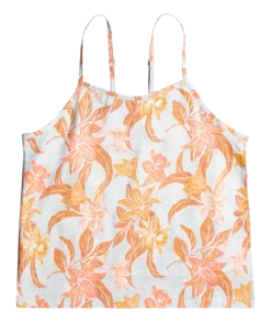 Roxy Beautiful Sunset Top Meisjes, Oranje/wit