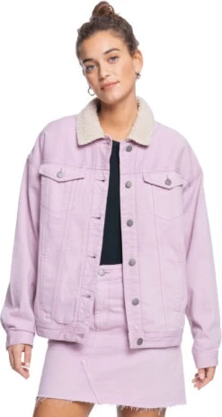 Roxy Great Time Jas Dames, Roze