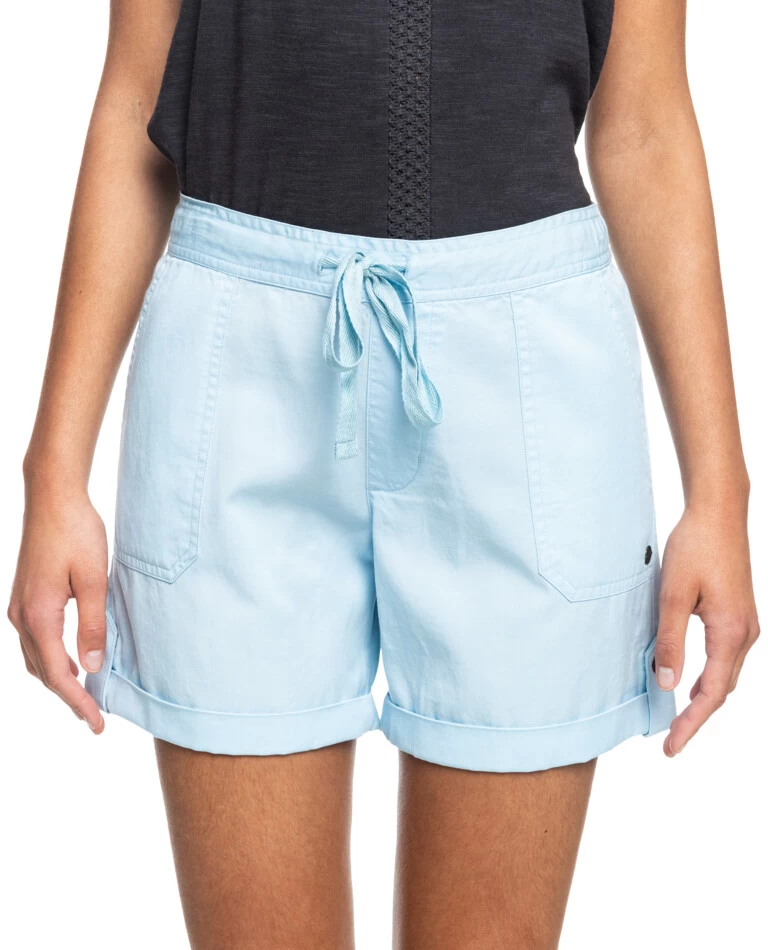Roxy Life Is Sweeter Korte Broek Dames, Blauw 3 Roxy Life Is Sweeter Korte Broek Dames, Blauw