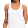 Roxy Rock Non Stop Tanktop Dames, Wit -Sport- En Outdoorkleding roxy rock non stop tank top women bright white 1