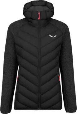 SALEWA Fanes Sarner RDS Hybride Jas Dames, Zwart