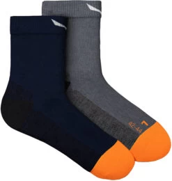 SALEWA Mtn Trn Am Quarter Socks Heren, Blauw