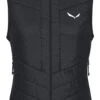 SALEWA Ortles Hybrid Tirol Wool Vest Dames, Zwart -Sport- En Outdoorkleding salewa ortles hybrid tirol wool vest women black out 1