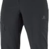 Salomon Wayfarer Capris Dames, Zwart 2 Salomon Wayfarer Capris Dames, Zwart -Sport- En Outdoorkleding salomon wayfarer capris women black 1