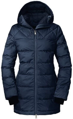 Schöffel Boston Geïsoleerde Parka Dames, Blauw