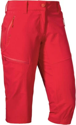 Schöffel Caracas2 3/4 Broek Dames, Rood