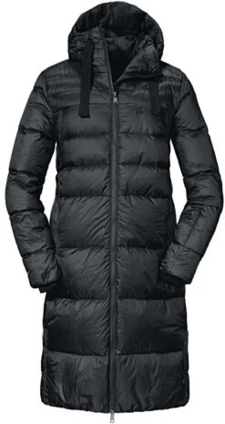 Schöffel Kenosha Donsjas Dames, Zwart