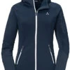 Schöffel Lodron Fleece Hoody Dames, Blauw 1 Schöffel Lodron Fleece Hoody Dames, Blauw -Sport- En Outdoorkleding schoeffel lodron fleece hoody women navy blazer 1