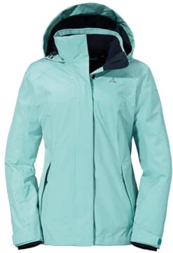 Schöffel Partinello 3in1 Jas Dames, Turquoise