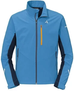 Schöffel Rinnen Softshell Jas Heren, Blauw