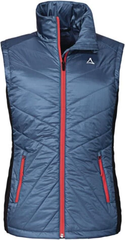 Schöffel Stams Hybride Vest Dames, Blauw