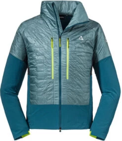 Schöffel Tofane Hybride Jas Heren, Petrol/blauw