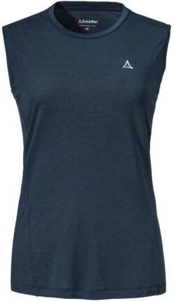 Schöffel Vietas Mouwloze Top Dames, Blauw