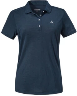 Schöffel Vilan Polo Shirt Women, Blauw