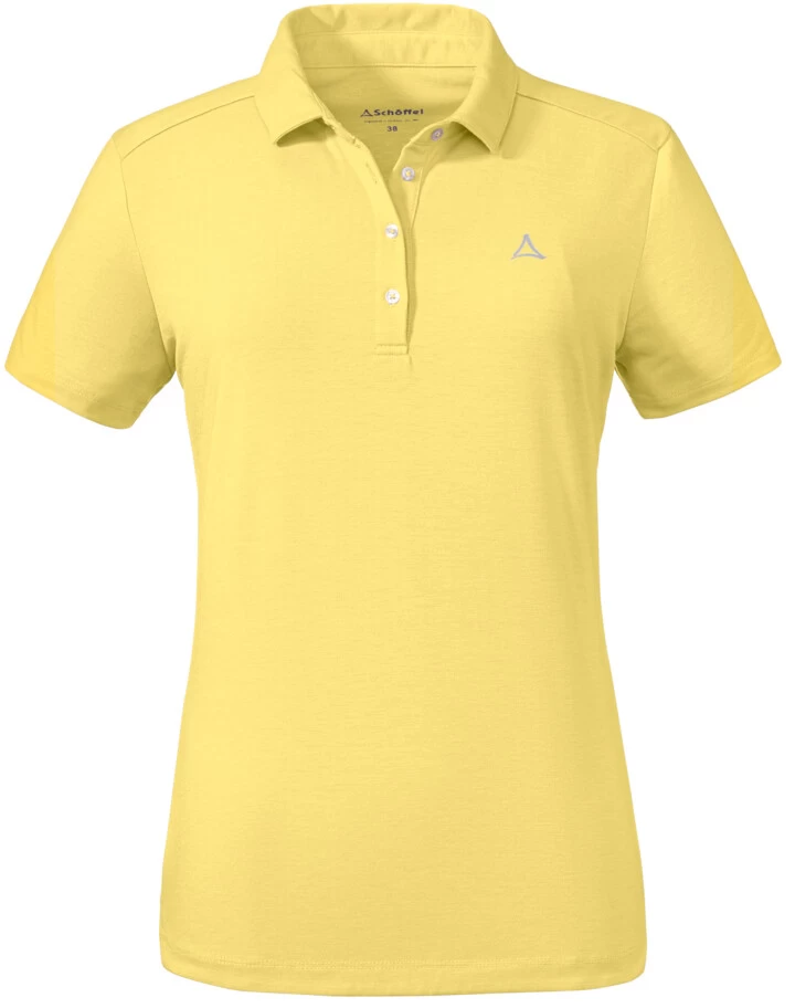 Schöffel Vilan Polo Shirt Women, Geel 3 Schöffel Vilan Polo Shirt Women, Geel