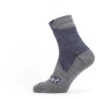 Sealskinz Waterproof All Weather Enkelsokken, Blauw/grijs -Sport- En Outdoorkleding sealskinz waterproof all weather ankle socks navy blue grey marl 1