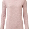 Sherpa Dali Sokkenhals Trui Dames, Roze -Sport- En Outdoorkleding sherpa dali mock neck sweater women blush 1