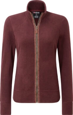 Sherpa Rolpa Jas Dames, Rood