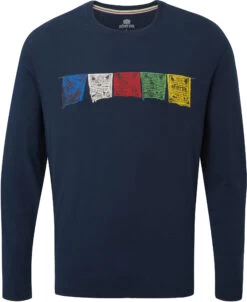 Sherpa Tarcho Longsleeve Heren, Blauw