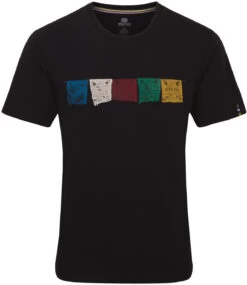 Sherpa Tarcho T-shirt Heren, Zwart