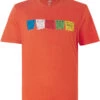 Sherpa Tarcho T-shirt Heren, Oranje -Sport- En Outdoorkleding sherpa tarcho tee men chili 1