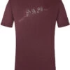 Super.natural Hiking Tee Heren, Rood -Sport- En Outdoorkleding supernatural hiking tee men wine tasting feather grey 1
