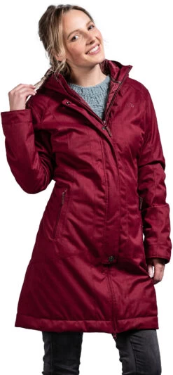 Tatonka Floy Jas Dames, Rood