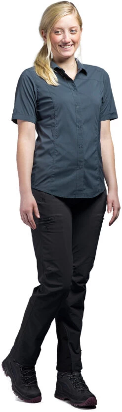 Tatonka Sejo SS Shirt Dames, Blauw