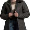 Tatonka Vejr Jas Dames, Grijs -Sport- En Outdoorkleding tatonka vejr coat women pebble grey 1