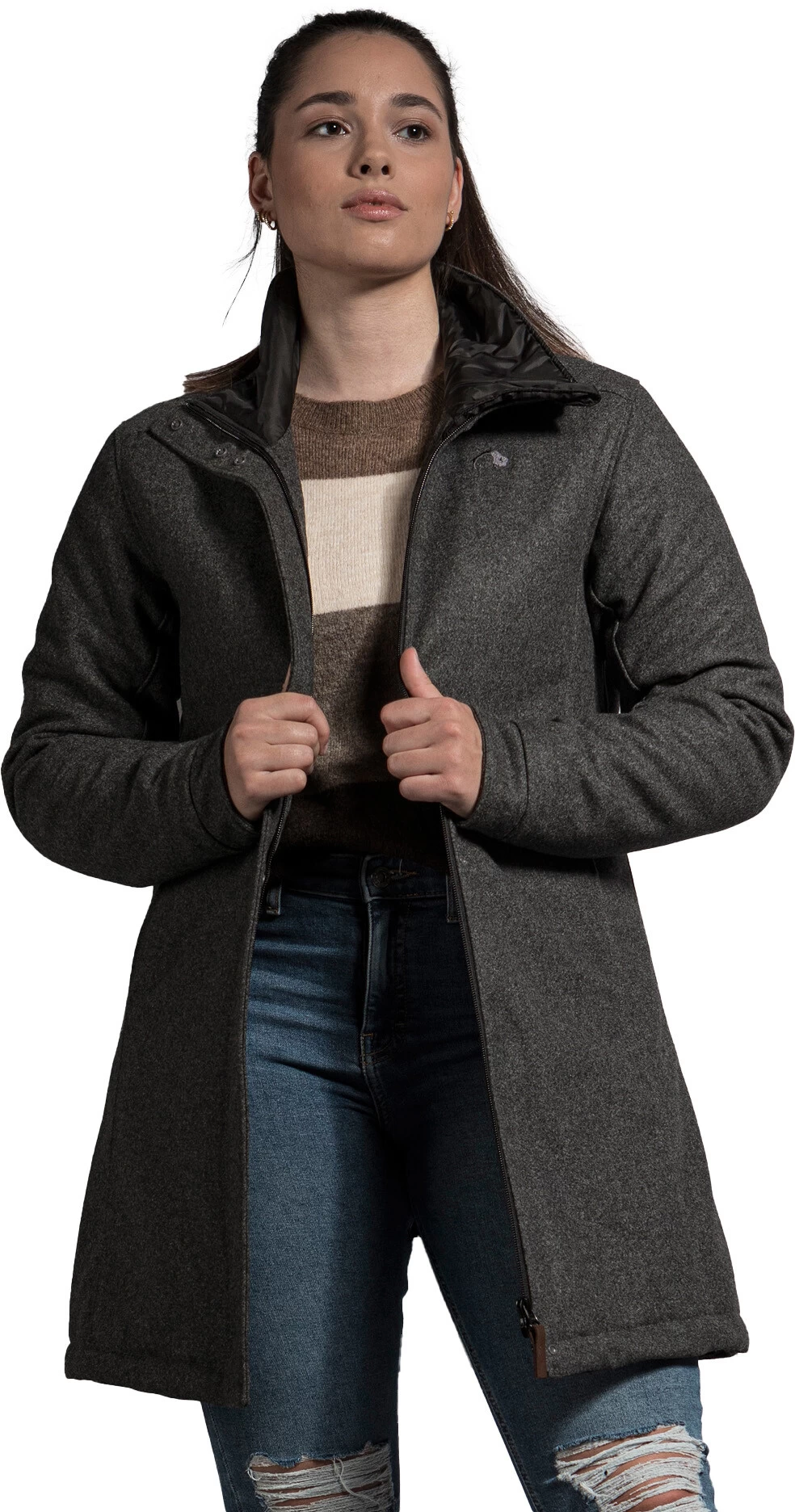 Tatonka Vejr Jas Dames, Grijs 3 Tatonka Vejr Jas Dames, Grijs