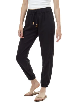 Tentree Colwood Joggers Dames, Zwart