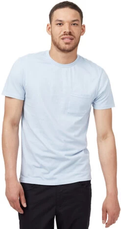 Tentree Natural Dye Pocket T-shirt Heren, Blauw