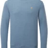 Tentree TreeFleece Classic Crew Sweater Heren, Blauw -Sport- En Outdoorkleding tentree treefleece classic crew sweater men vintage blue 1