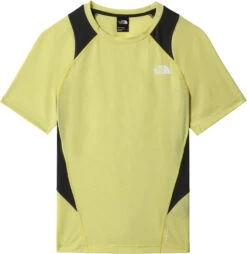 The North Face Ao Glacier SS Tee Heren, Geel/grijs