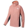 The North Face Ao Wind Full Zip Jacket Dames, Roze/grijs