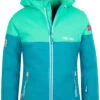 TROLLKIDS Hallingdal Jas Meisjes, Blauw/turquoise