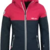 TROLLKIDS Hallingdal Jas Meisjes, Blauw/roze -Sport- En Outdoorkleding trollkids hallingdal jacket girls navy pink white 1