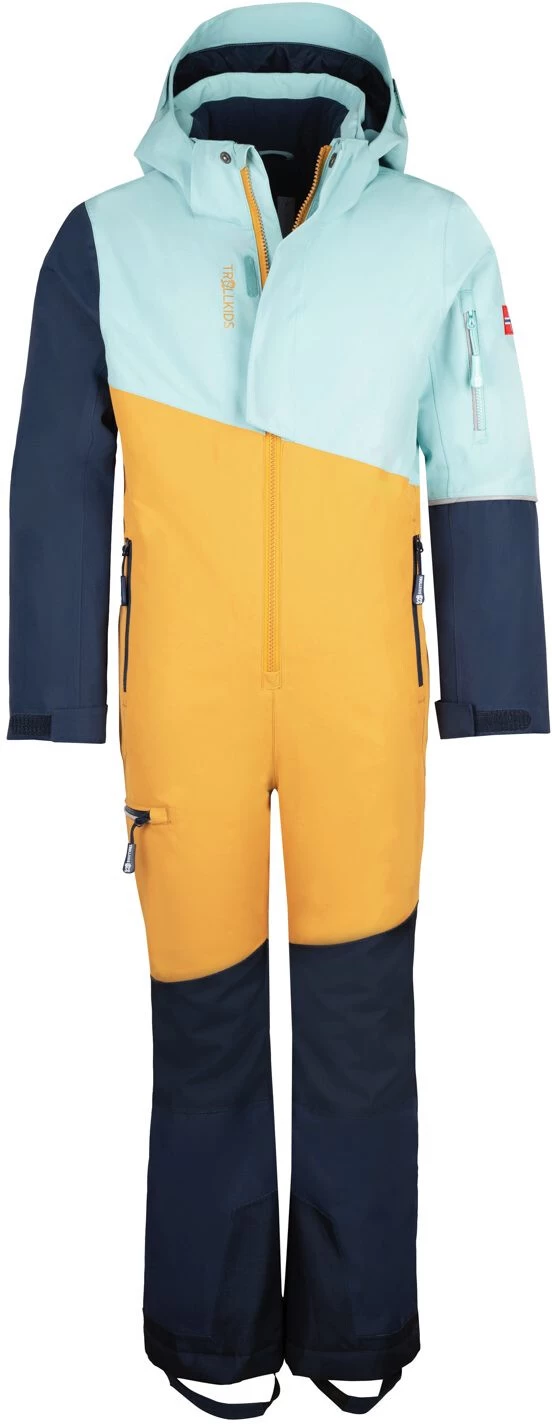 TROLLKIDS Hallingdal Sneeuwpak Kinderen, Blauw/geel 3 TROLLKIDS Hallingdal Sneeuwpak Kinderen, Blauw/geel
