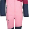 TROLLKIDS Hallingdal Sneeuwpak Kinderen, Violet/blauw -Sport- En Outdoorkleding trollkids hallingdal snowsuit kids mauve plum navy 1