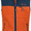 TROLLKIDS Hemsedal Vest Kinderen, Oranje/blauw -Sport- En Outdoorkleding trollkids hemsedal vest kids cinnamon night sky 1