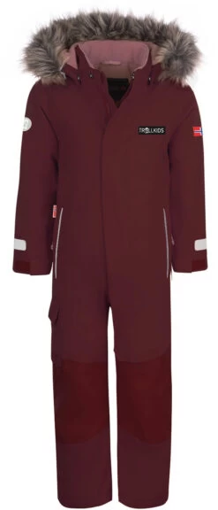 TROLLKIDS Kirkenes Sneeuwpak Kinderen, Rood