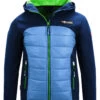 TROLLKIDS Lysefjord Jas Kinderen, Blauw -Sport- En Outdoorkleding trollkids lysefjord jacket kids navy med blue green 1