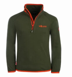 TROLLKIDS Nordland Halve Rits Kinderen, Groen