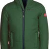 TROLLKIDS Skavangen Jas Kinderen, Groen -Sport- En Outdoorkleding trollkids skavangen jacket kids forest green navy 1