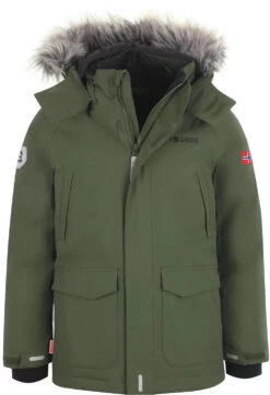 TROLLKIDS Spitsbergen Jas Kinderen, Groen