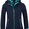 TROLLKIDS Trollfjord Jas Meisjes, Blauw 1 TROLLKIDS Trollfjord Jas Meisjes, Blauw -Sport- En Outdoorkleding trollkids trollfjord jacket girls navy mint 1