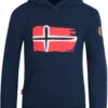 TROLLKIDS Trondheim Sweater Kinderen, Blauw -Sport- En Outdoorkleding trollkids trondheim sweater kids navy 1