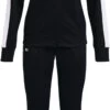 Under Armour Tricot Trainingspak Dames, Zwart -Sport- En Outdoorkleding under armour tricot tracksuit women black 1