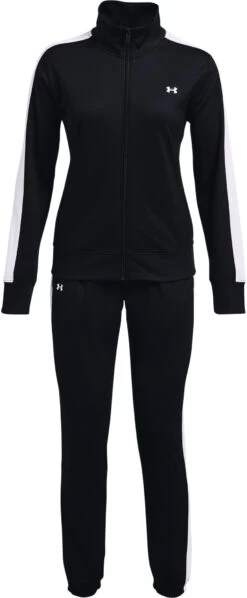 Under Armour Tricot Trainingspak Dames, Zwart